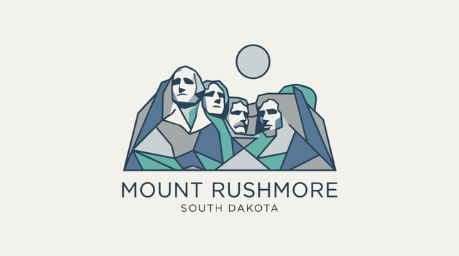 Mount Rushmore South Dakota Monument.