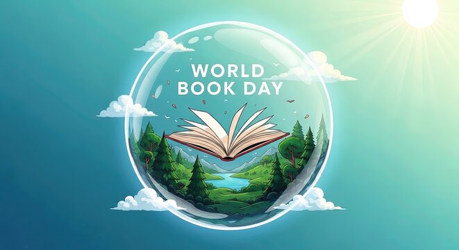 A heart shaped globe adorned with flowers and green leaves symbolizes an eco friendly nature concept for a sustainable planet earth environment illustration