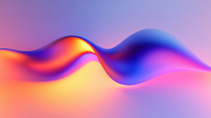 Vibrant colorful wavy abstract background design.