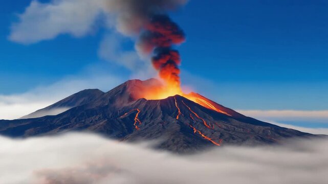 nicaragua active telica volcano video
