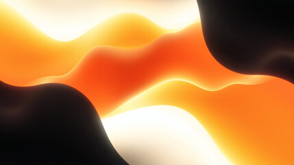Abstract orange and black background texture.