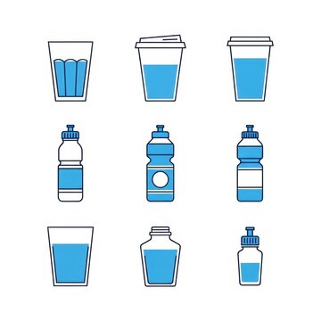 Container Packaging Icons