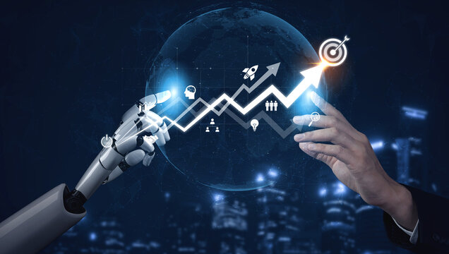 AI drives business growth by analyzing trends, forecasting outcomes, identifying goals, and guiding decisions to achieve optimal strategic success. Vouch