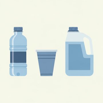 Hydration Packaging Icons