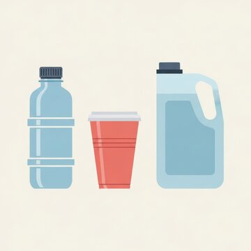 Minimal Water Container Set