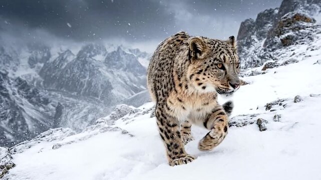 동물,눈표범,표범,Animals, snow leopards, leopards