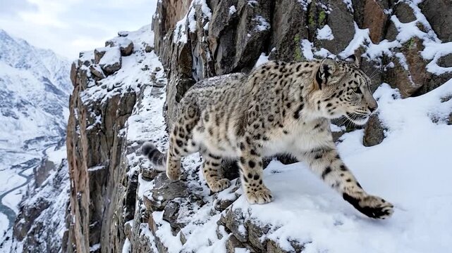 동물,눈표범,표범,Animals, snow leopards, leopards