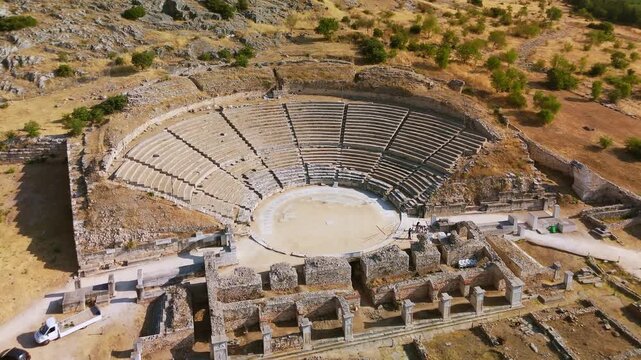 Archaeological Site of Philippi with Theater and Museum, Philippi, Greece