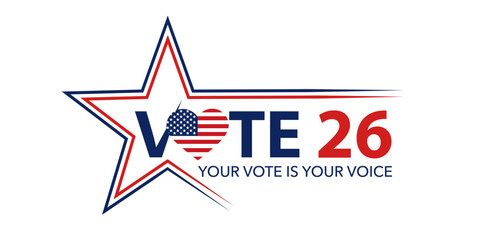 Obraz premium Election Vote 2026