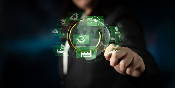 Sustainable business uses eco-innovation, climate action, and long-term strategies to meet environmental goals and promote corporate responsibility. Latch