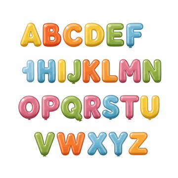 Colorful Alphabet Letters in Plastic 14.