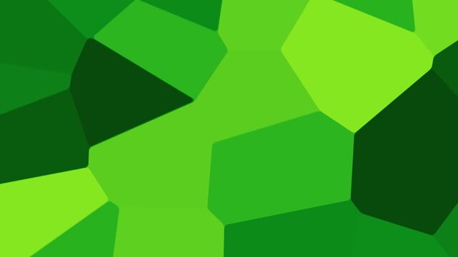 Abstract Green Geometric Voronoi Motion