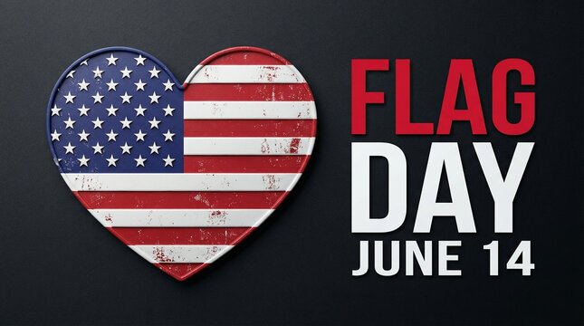 Heartfelt Patriotism: Flag Day USA Celebration, June 14