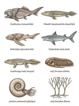 Devonian period species