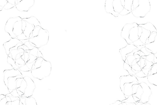 Silver Line Foil Frame splatter glitter. Silver stroke on transparent background. Festive background with silver frame silver Lines For celebration with glowing silver particles for Congratulations.