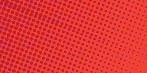 Obraz premium vector red dots spiral halftone metal grid fabric pattern textile structure polka dot background. halftone gradient dynamic pattern transparent