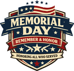 Obraz premium memorial day 