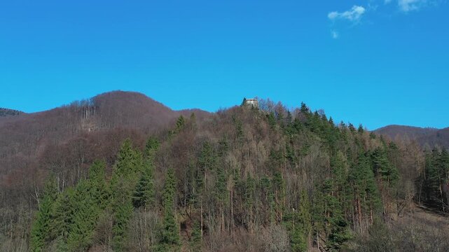Rytro zamek, Małopolska, Beskid Sądecki