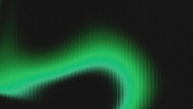Abstract green gradient background with vertical glass grooves, grainy noise texture, and dynamic modern design. 