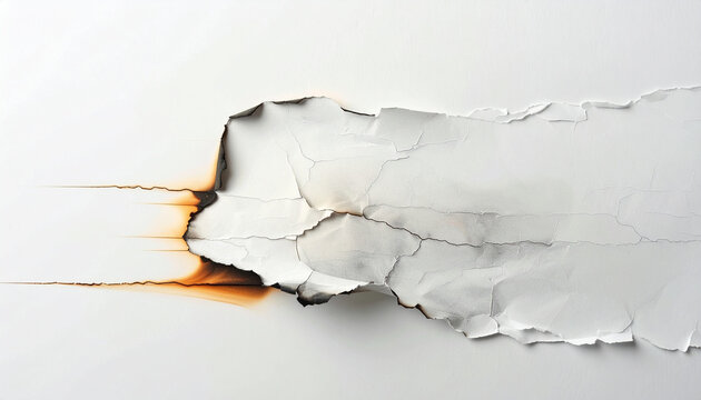 Burned paper texture and damage