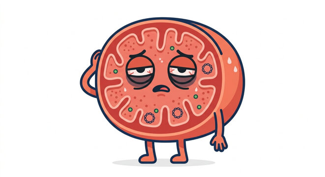Exhausted Mitochondria Character