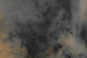Fototapeta premium Sky stormy dark weather nature storm background thunderstorm black cloud dramatic cloudy danger overcast hurricane