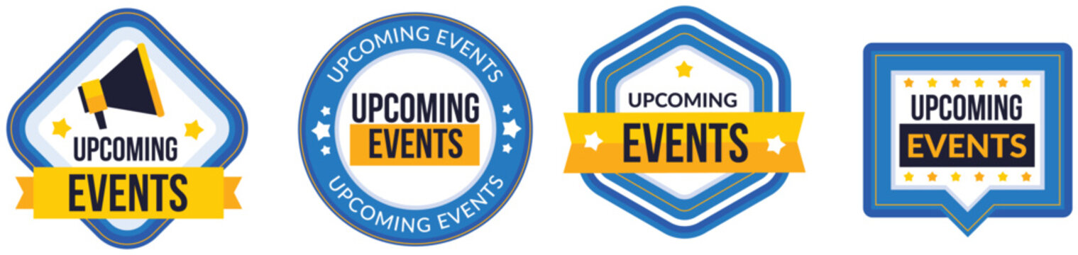 Upcoming Events Notification Badges
