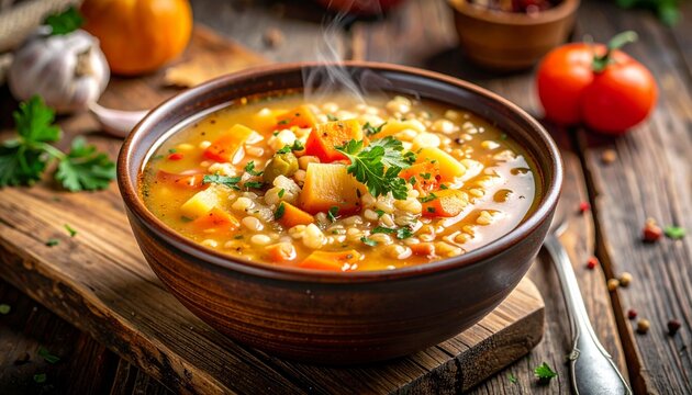 Graupensuppe &ndash; Rustikal