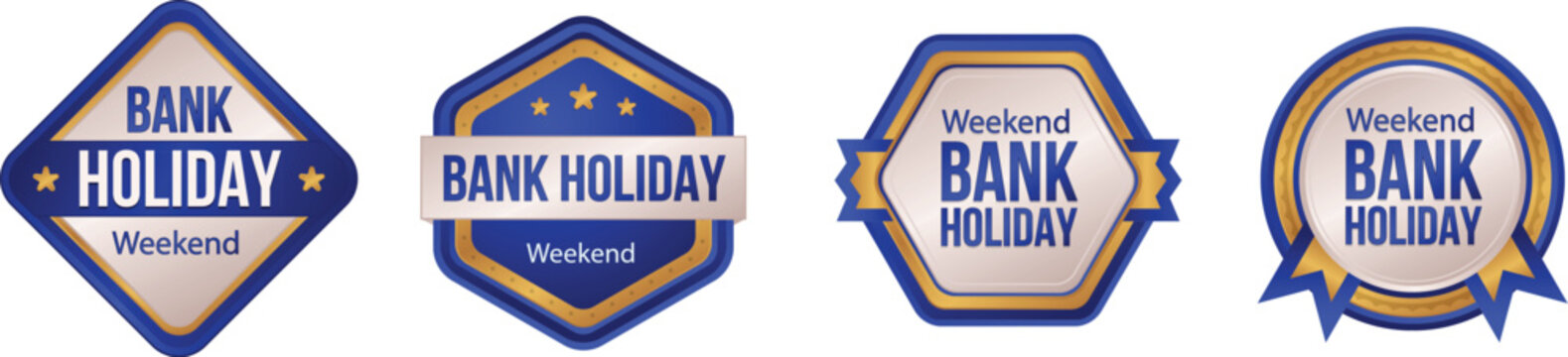 Bank Holiday Weekend Certification Badges