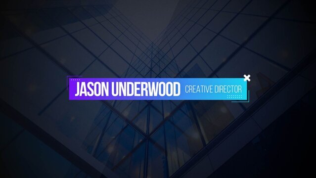 Clean Gradient Lower Third 04