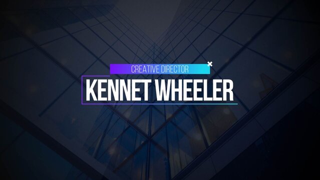 Clean Gradient Lower Third 02