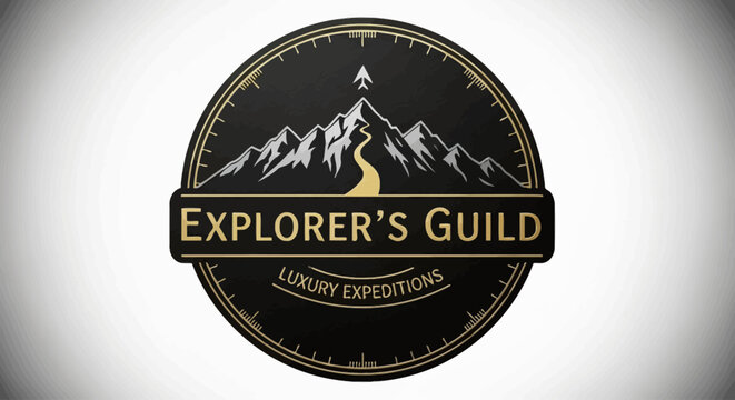 Explorer's Guild luxury expedition logo.