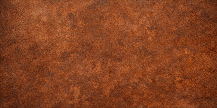 A vintage grunge backdrop featuring a rough rusty metal surface with aged iron corrosion patterns and a rich brown leather texture on an old metallic plate