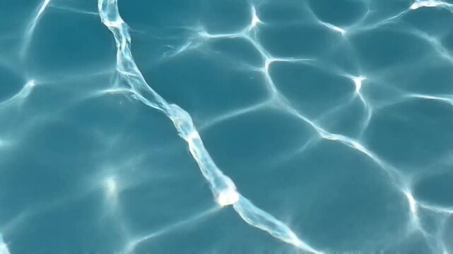 Sunlight Water Caustics Pattern Moving Background