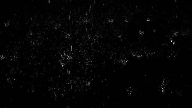 Professional rain effect stock video collection featuring ultra-realistic rainfall overlays, cinematic water drops, storm rain, light drizzle, heavy rain, and atmospheric wet environments.