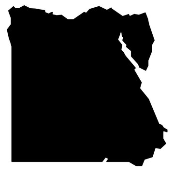 A detailed, modern vector map of Egypt featuring borders, cities, and iconic landmarks like the Pyramids of Giza and the Nile River. Perfect for educational, travel, or design projects