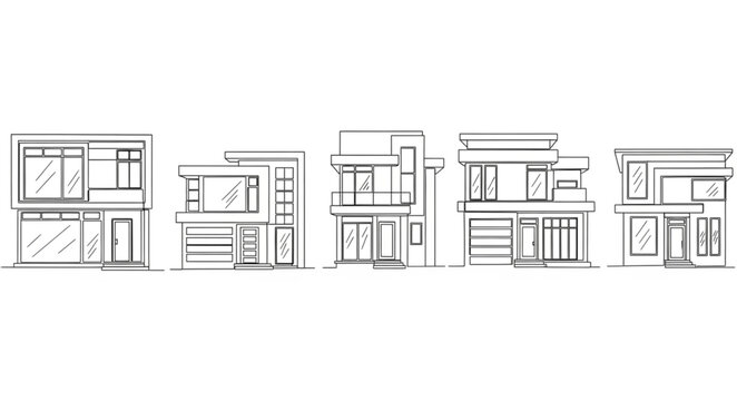 Modern House Architectural Drawings.