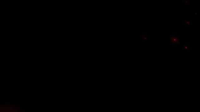 赤パーティクル煌めき1