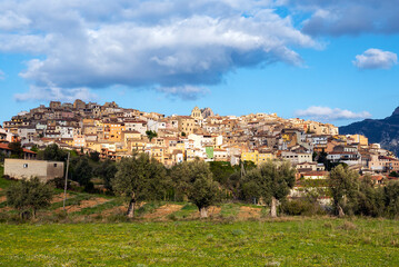 Naklejka premium Horta de Sant Joan is a municipality in the Tierra Alta region in the province of Tarragona, Catalonia, Spain