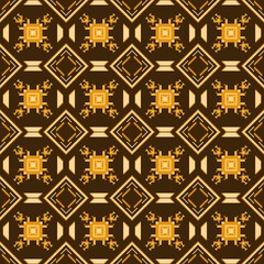 Fototapeta premium golden seamless pattern