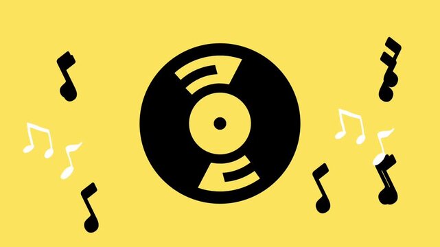 vector music notes