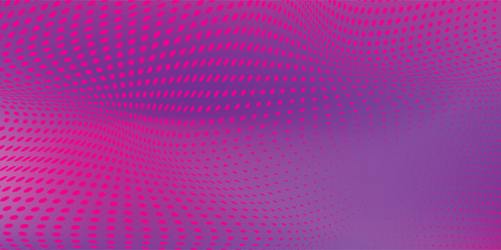 Wave dots pink purple abstrac bacgkround. Vector illustration for presentation simple modern design texture
