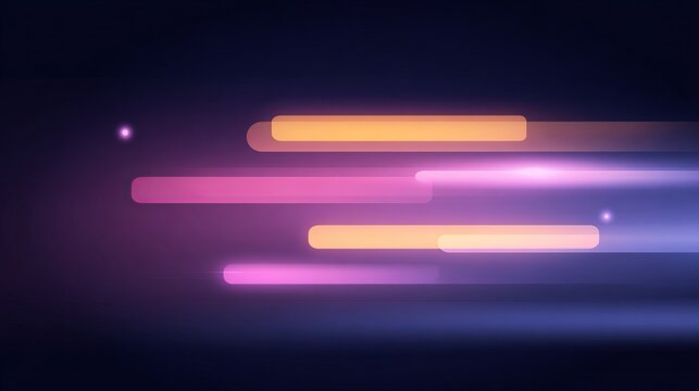 Minimalist geometric eco-tech background with capsule shapes and soft layers.