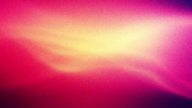 Vibrant abstract motion graphics with a nostalgic grainy texture, blending warm yellow and hot pink light leaks. Ideal for trendy social media content, music videos, and retro-style overlays.