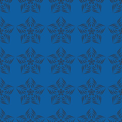 Fototapeta premium seamless damask pattern