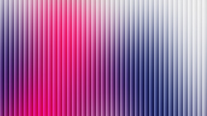 Abstract vibrant ribbed glass background with pink and purple vertical fluted textures for modern graphic design © MM