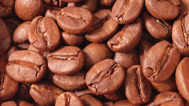 Coffee beans roasted from the mountains.
