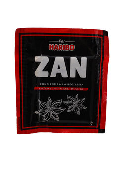 Plaque de r&eacute;glisse Zan de chez Haribo