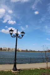 Obraz premium Central park in the spring