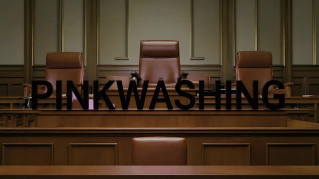 Pinkwashing by a company.